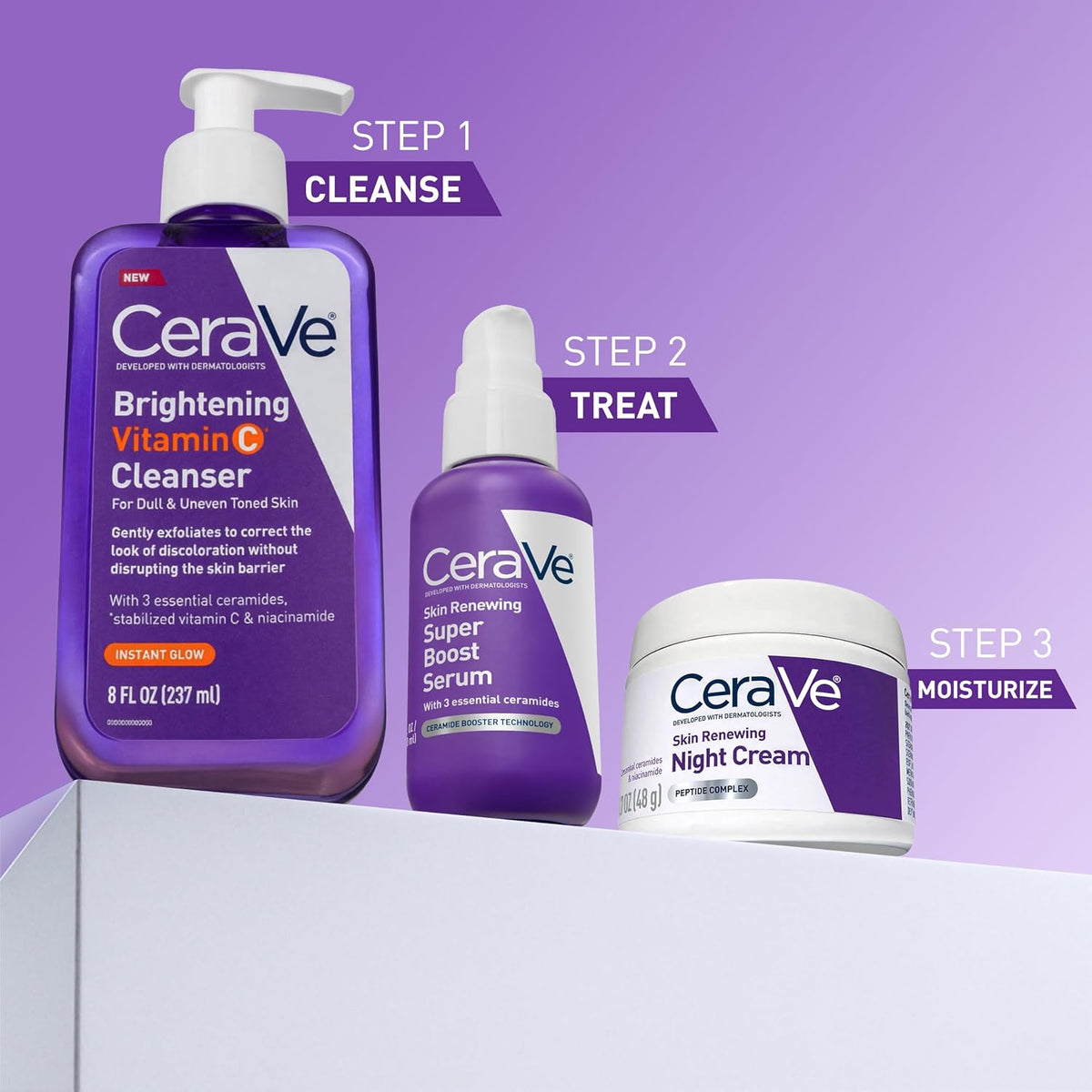 CeraVe Suero antienvejecimiento Super Boost con péptidos y ácido |...