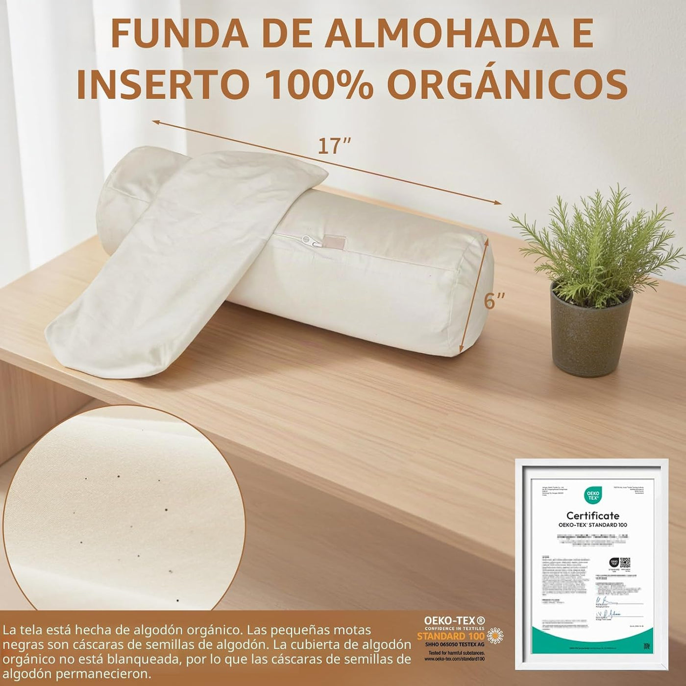 LOFE Almohada de Trigo Sarraceno \u2013 Almohada Cervical de Trigo...