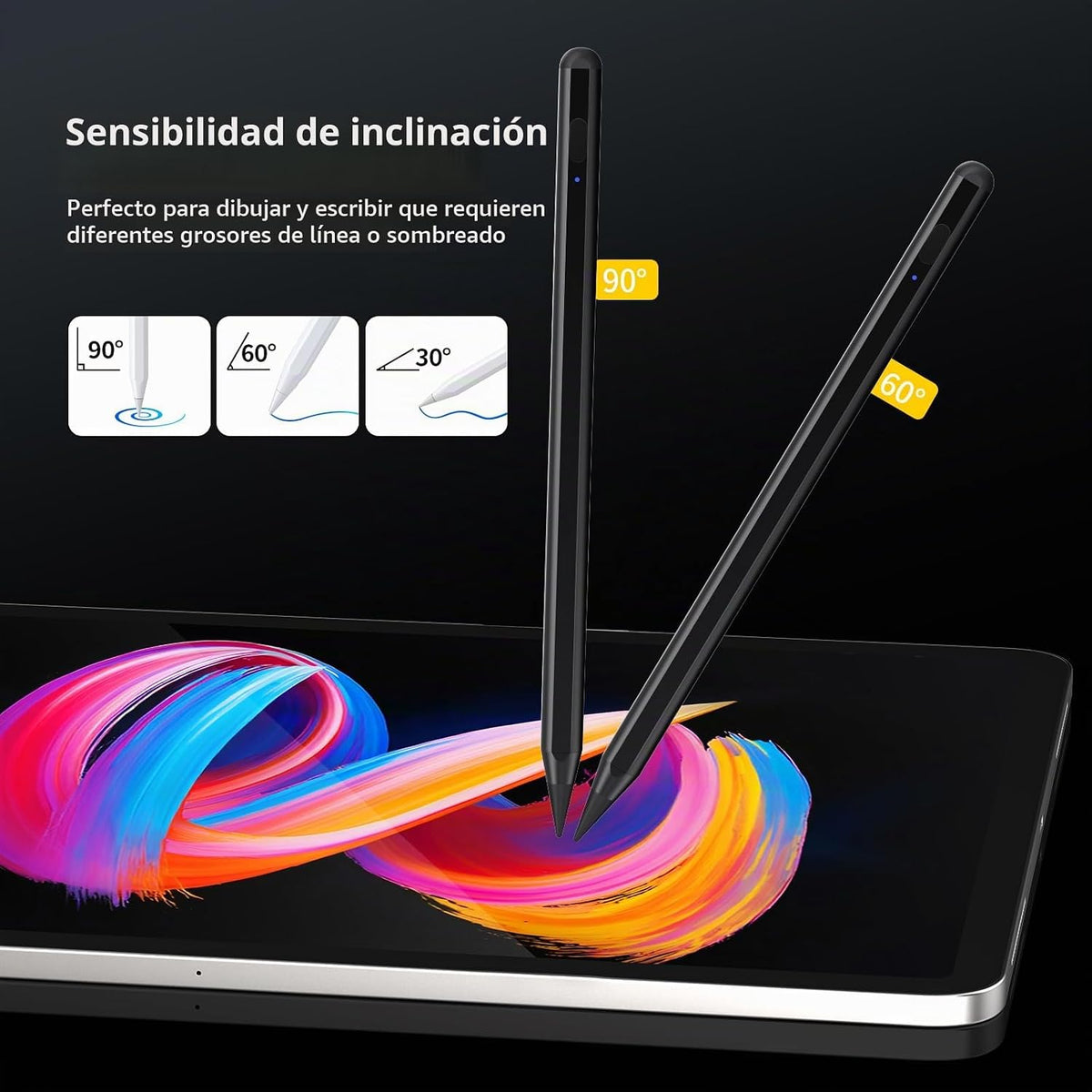 Tresoba Stylus Pen para iPad de 6.ª a 11.ª generación, carga rápida...