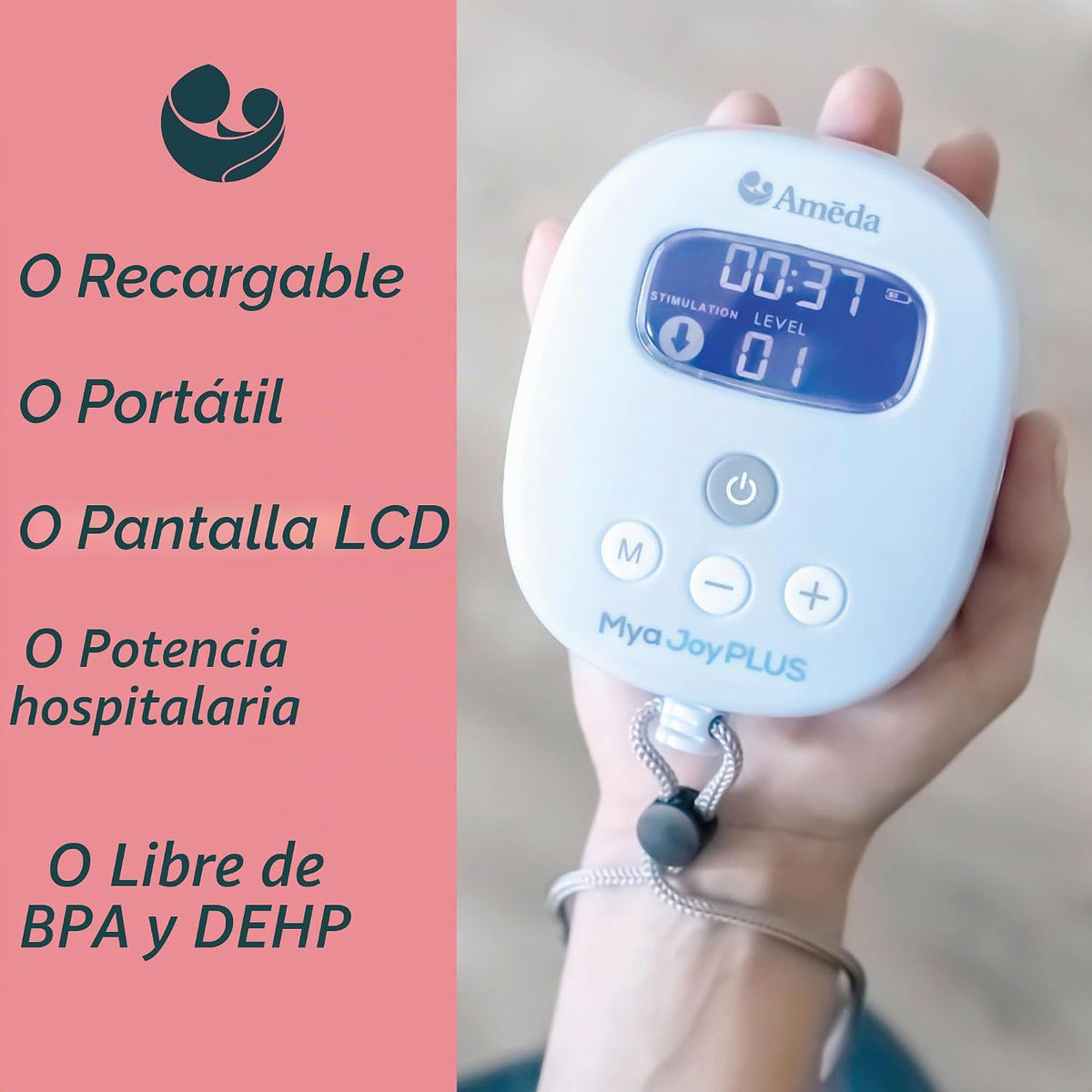 Ameda MYA Joy Plus Extractor de leche eléctrico | Extractor de lech...