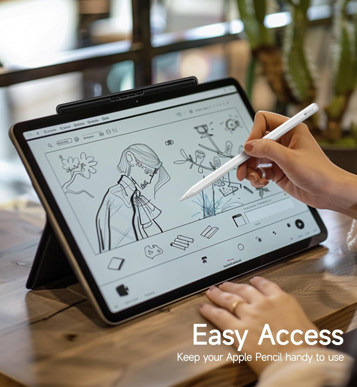 Dracool Soporte para lápiz Apple Pencil Pro\/Apple Pencil de 2ª gen...