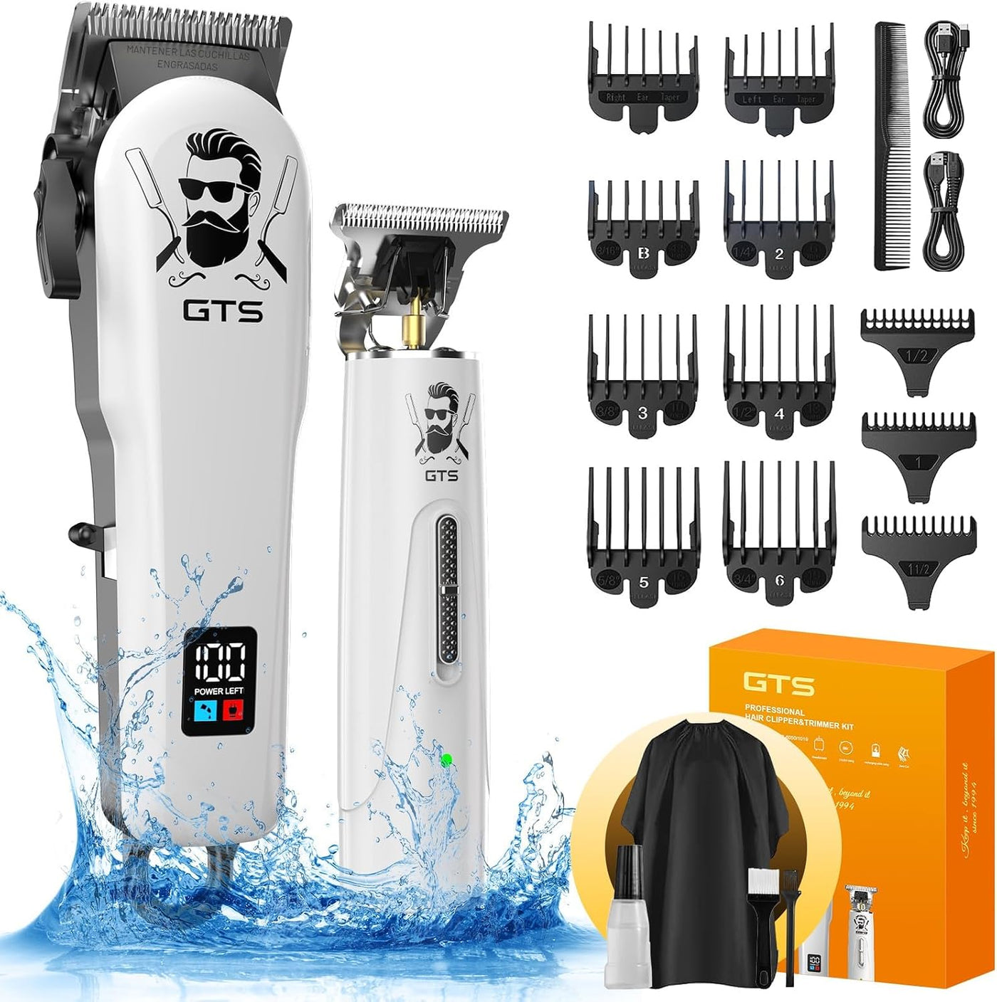 GTSPro Cortapelos para Hombres, Juego de Cortapelos y Recortadoras,...