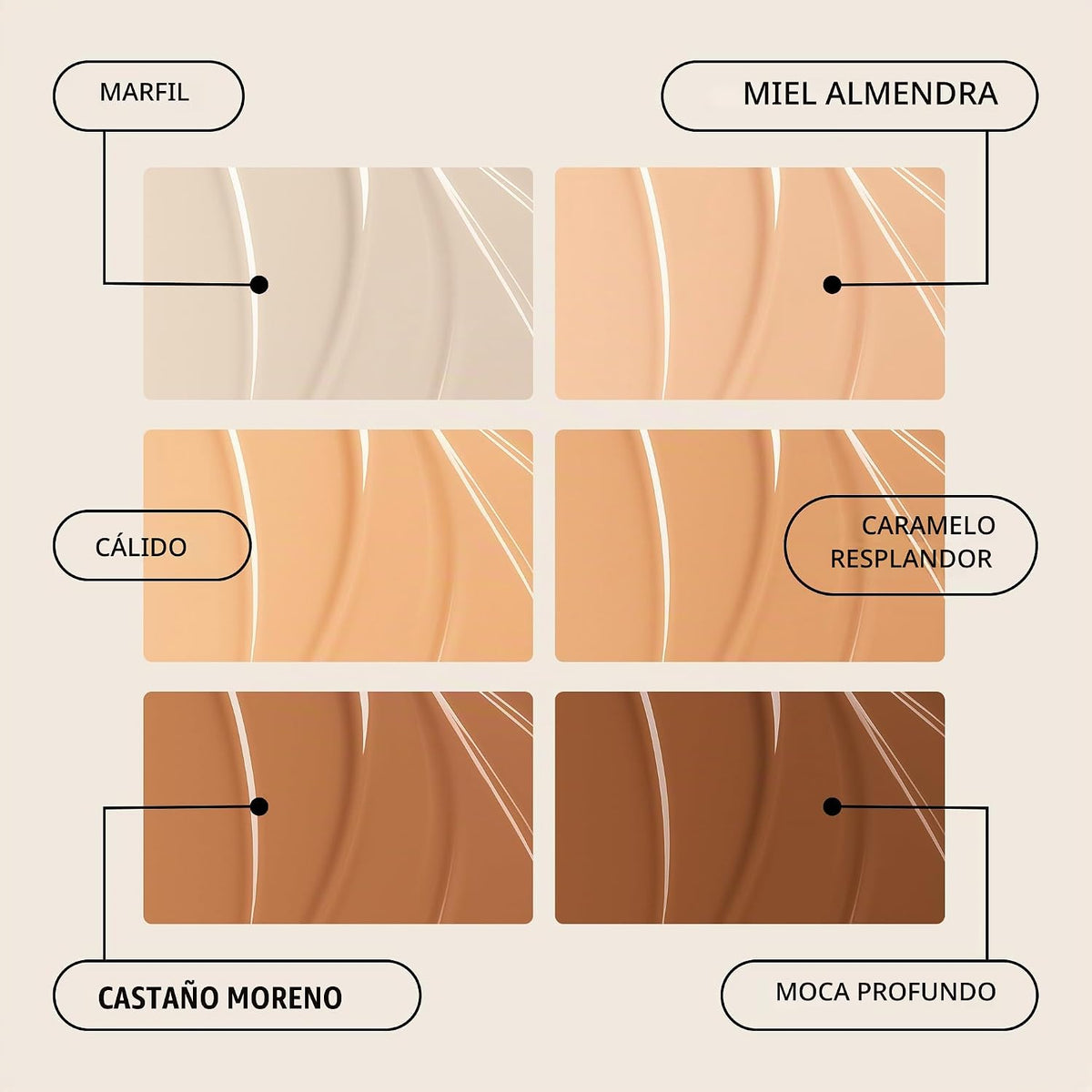 HushGlow® Base de cojín SPF 30, fórmula infundida para el cuidado d...