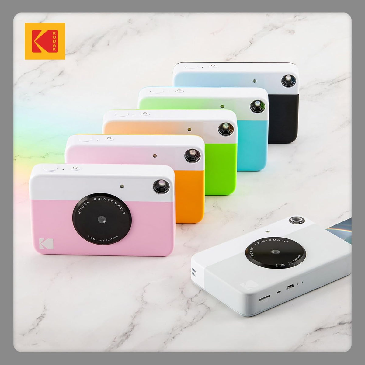 Kodak Printomatic - Paquete de inicio de cámara de impresión instan...