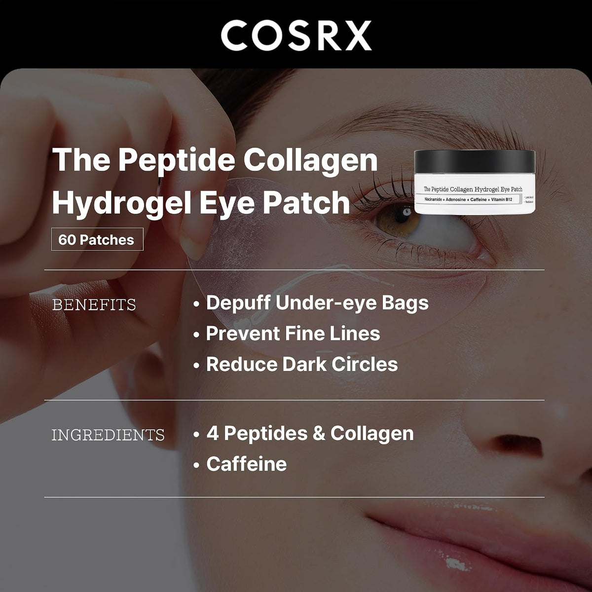 COSRX Peptide Skin Care Set - 6X Booster Toner Serum + Colágeno Hid...