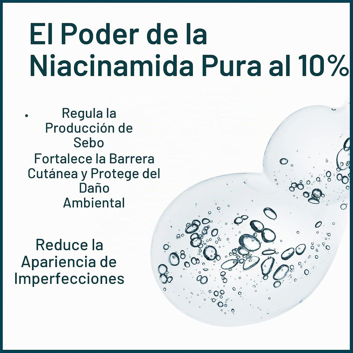 QRx Labs - Suero de niacinamida al 10%, vitamina B5, caléndula, ace...