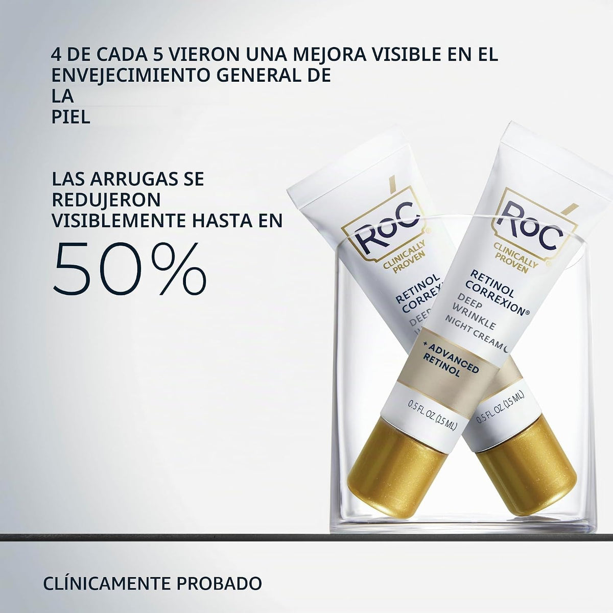 RoC Retinol Correxion Deep Wrinkle Crema de noche antienvejecimient...