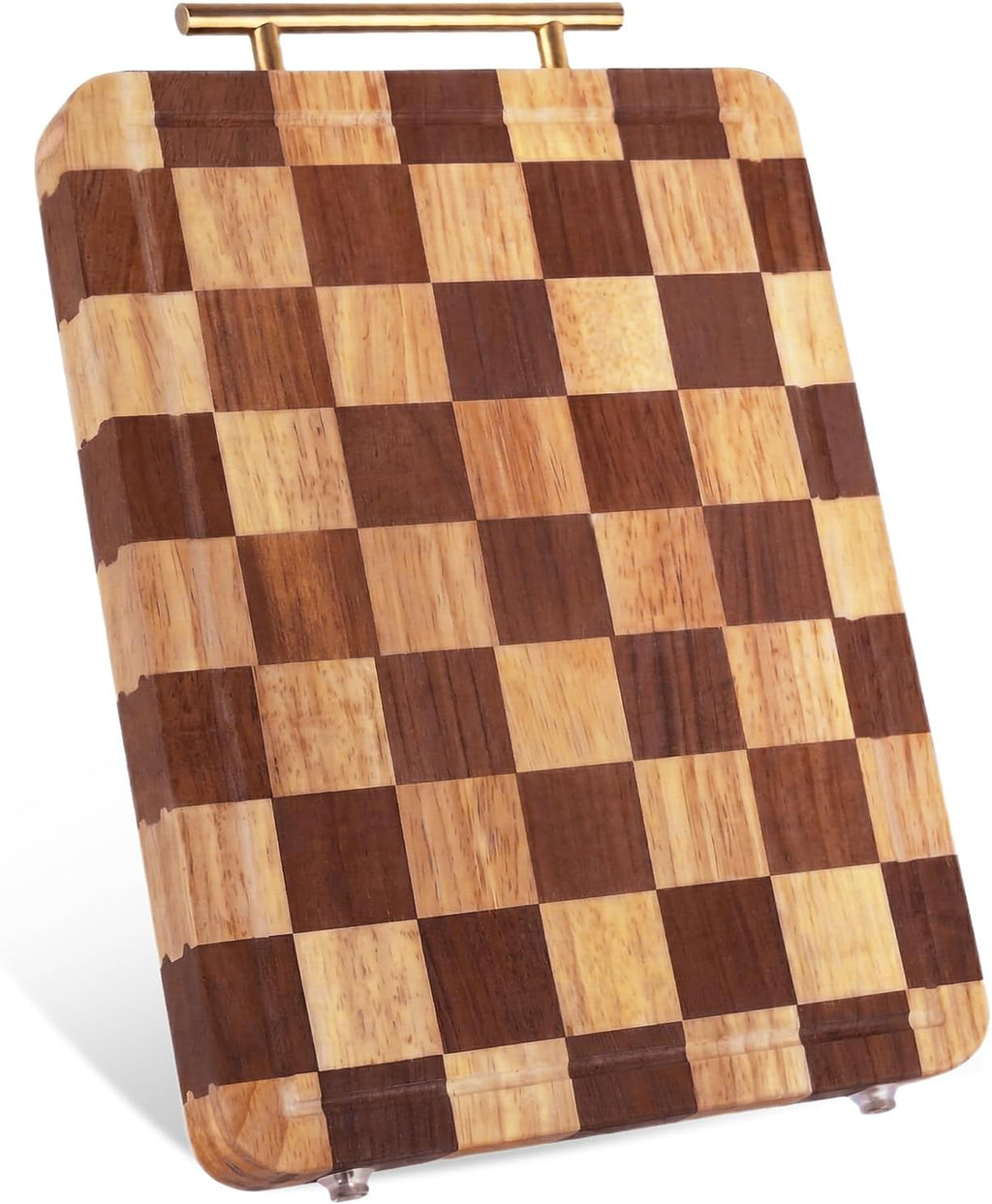 MERPTSK Tabla de cortar a cuadros para cocina, bloque de carnicero...