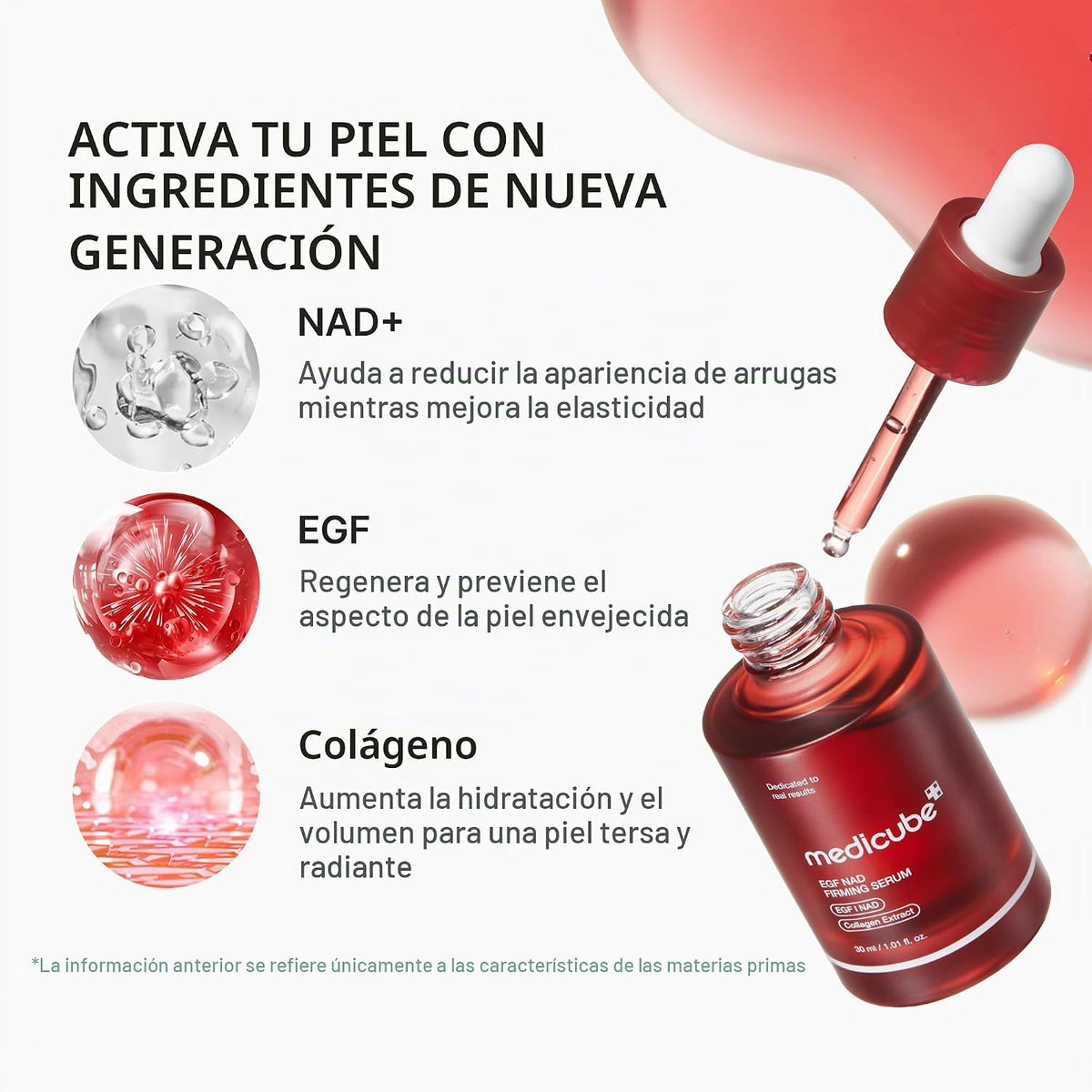 medicube Conjunto reafirmante para cara y cuello durante la noche,...