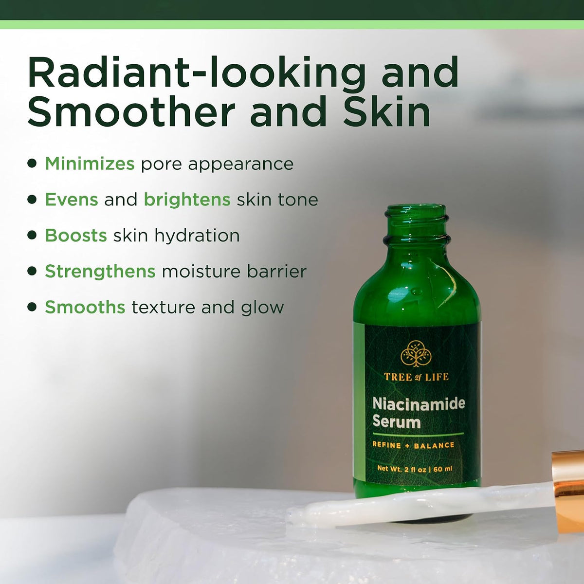 Tree of Life Face Serum Cuidado de la piel, suero facial para mujer...