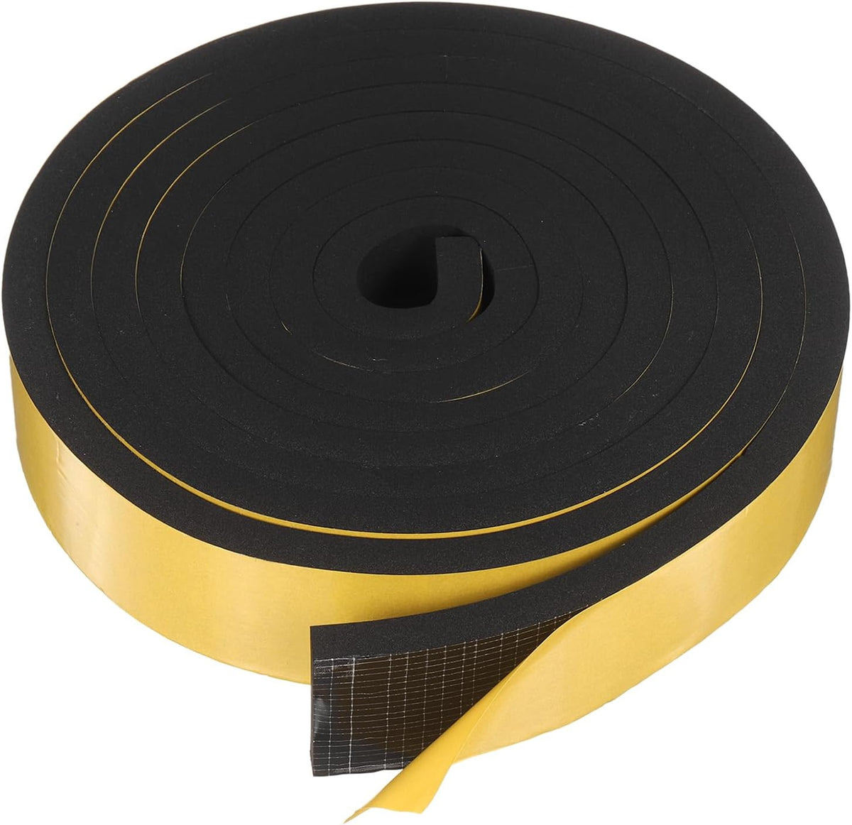 uxcell Burlete para puerta (negro, 1\/2" x 2" x 15.7")...