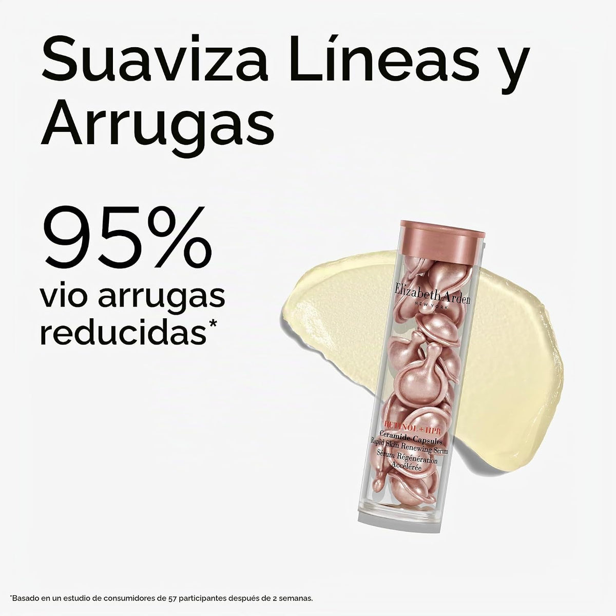Cápsulas de suero facial de retinol + HPR de ceramidas de Elizabeth...