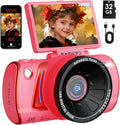 Cámara digital 4K para fotografía, cámara de vlogging WiFi de 64MP...