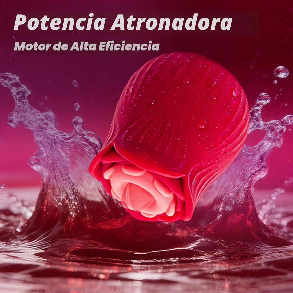 TUATIMAR Vibradores de juguete rosa para mujer, 10 modos de succión...