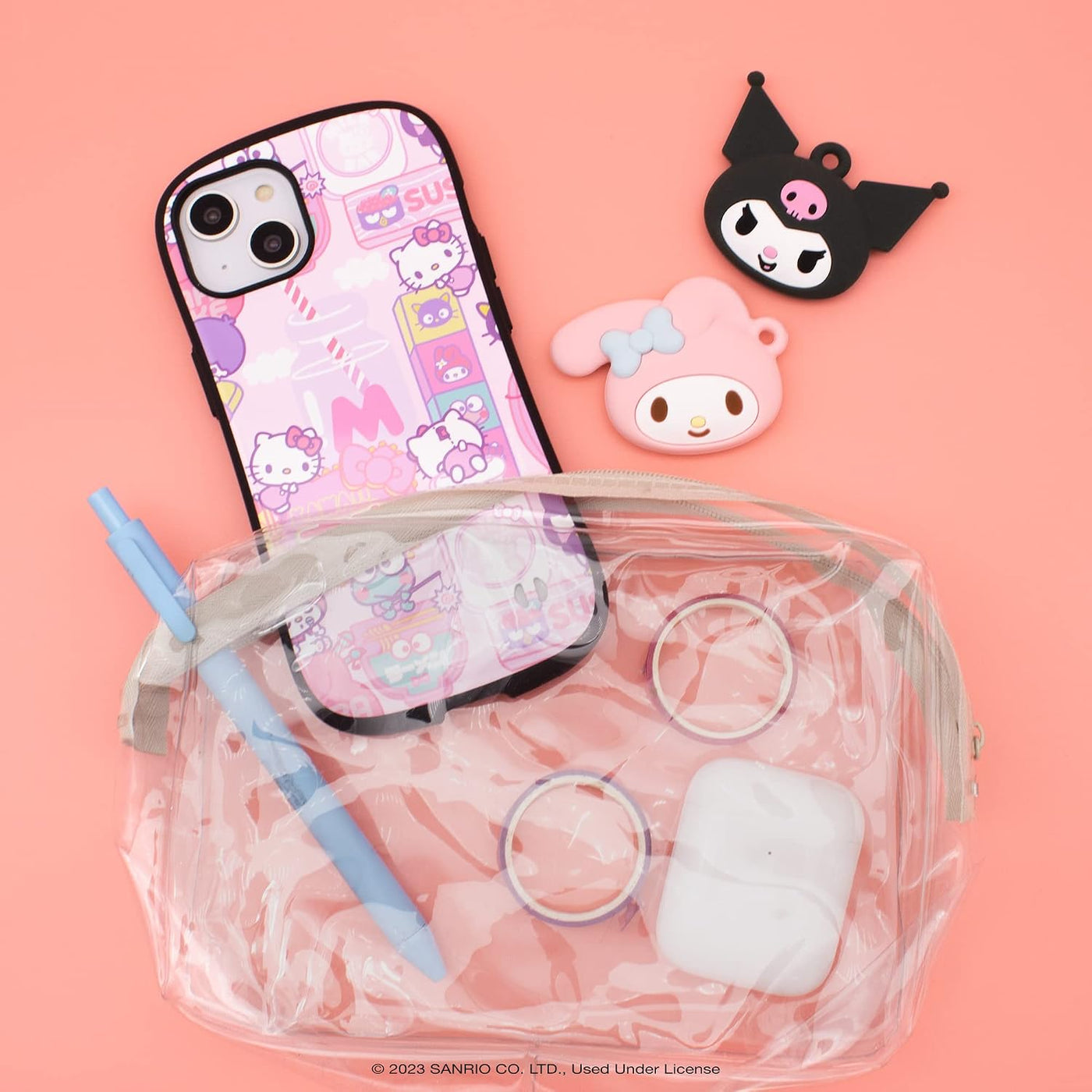 iFace Funda para iPhone 14 Plus (6.7") Hello Kitty y sus Amigos...