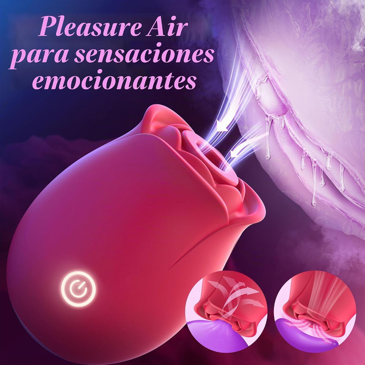 Rose Toy - Juguetes sexuales para mujer, vibrador, AI Sync para adu...