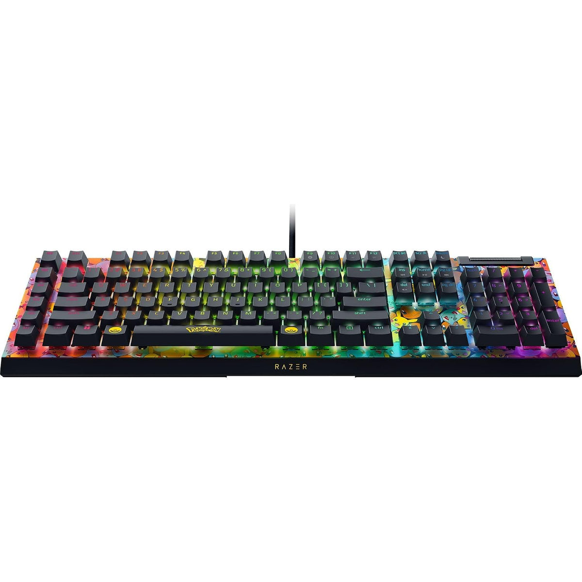 Razer Teclado mecánico BlackWidow V4 X para juegos, edición Pokémon...