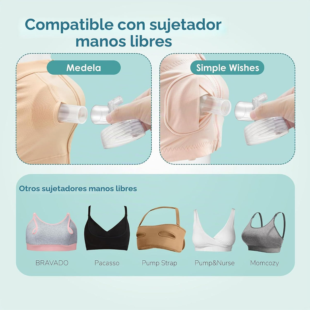 Maymom MyFit Shields de 0.51 pulgadas, serie Saucer; compatible con...