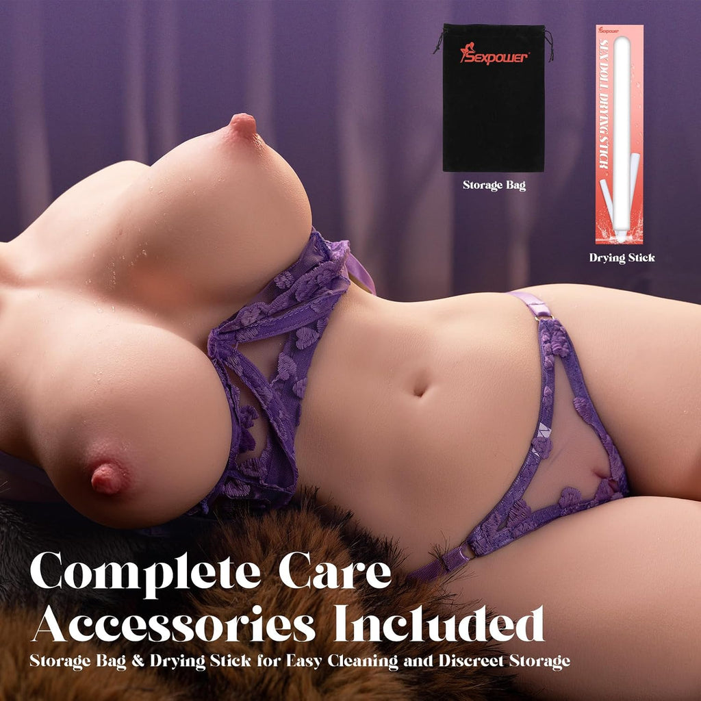 Sexpower Muñeca sexual femenina realista de tamaño real de 30 libra...