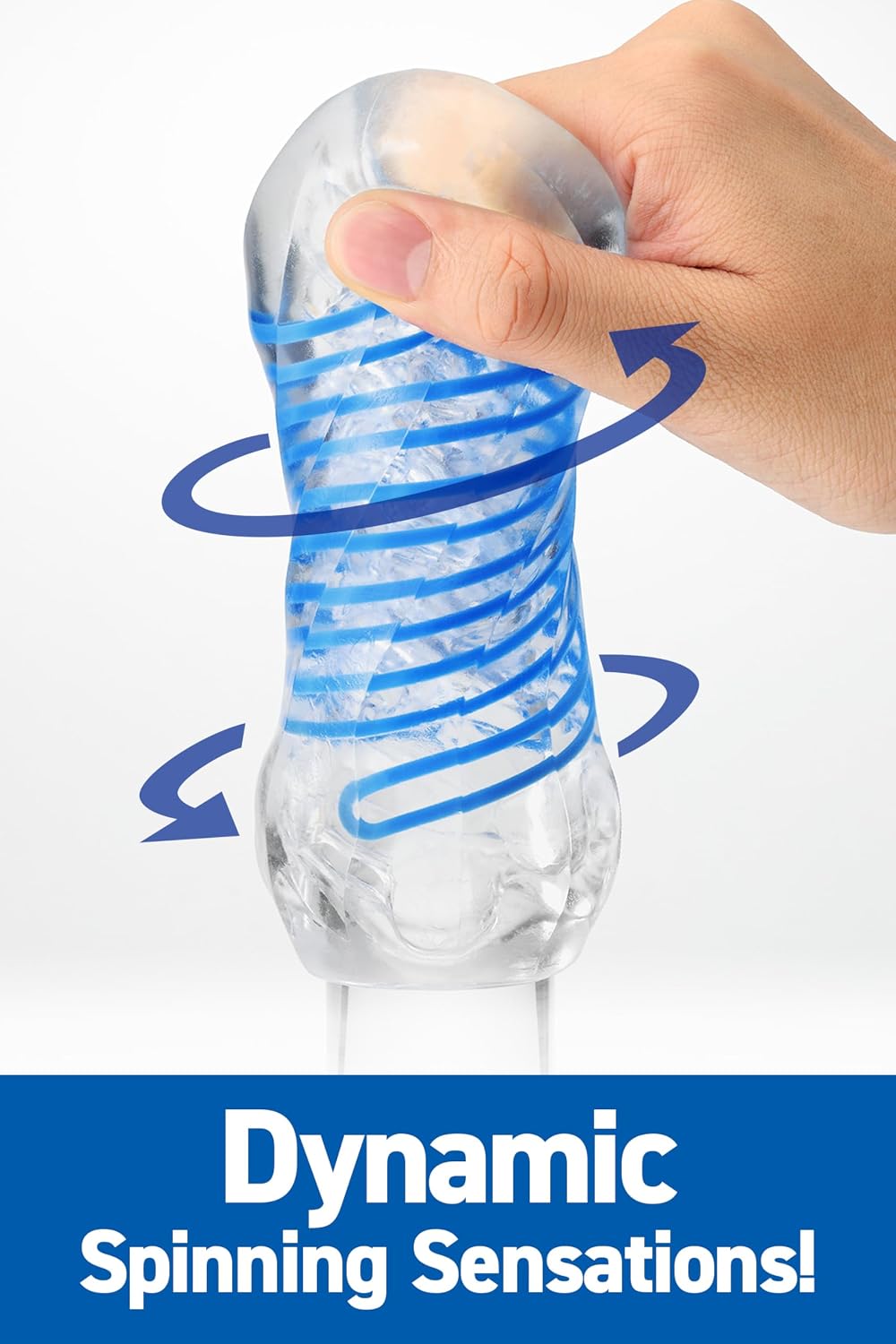 TENGA Spinner DX 01 Drops, Movimiento Espiral, Masturbador masculin...