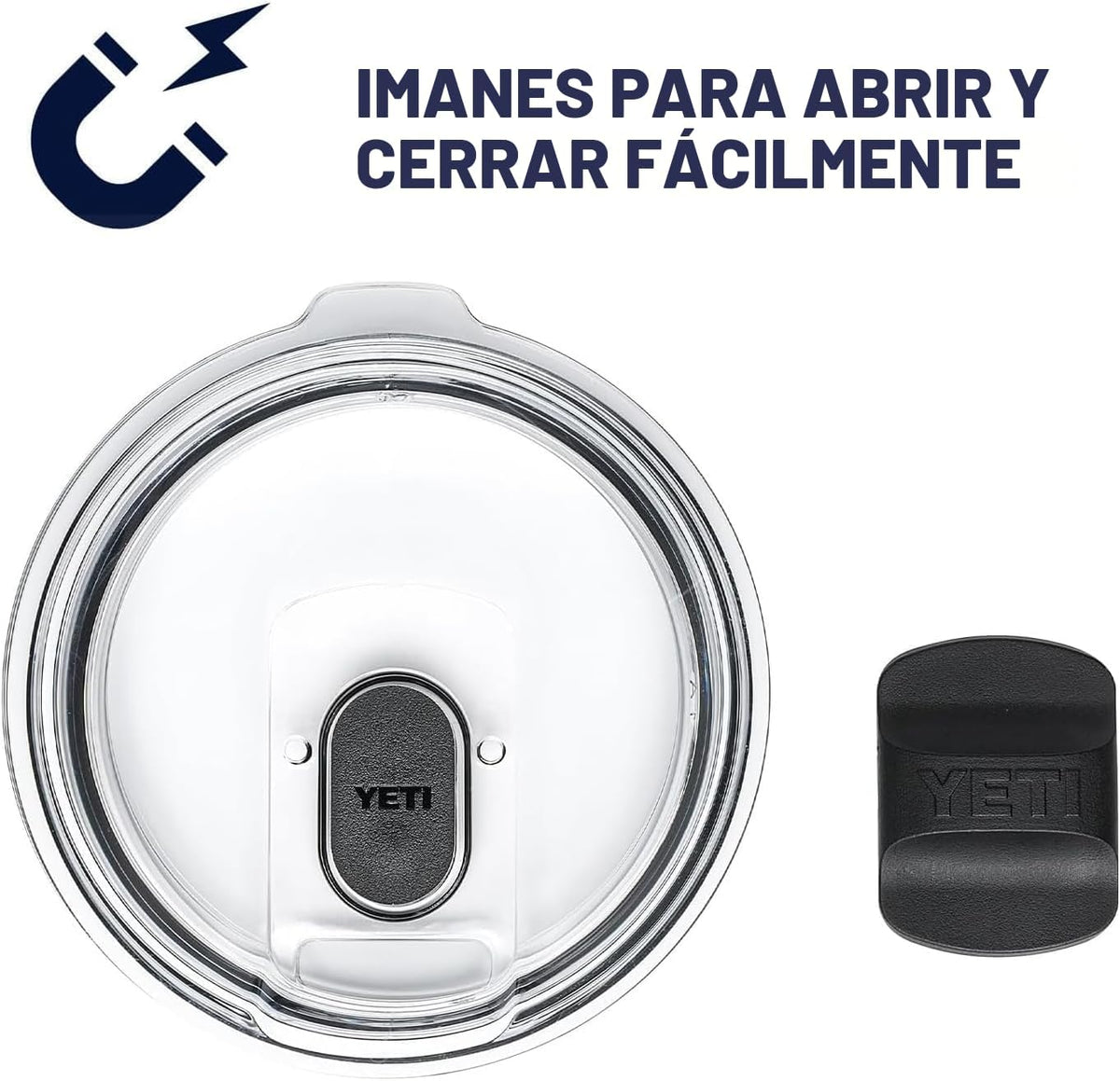 YETI Rambler - Vaso de acero inoxidable aislado al vacío con tapa M...
