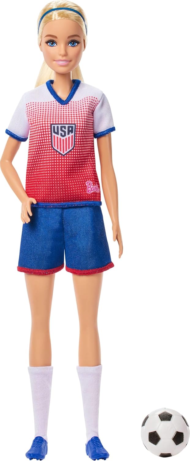 Barbie Carreras USSF Ken Soccer Player Muñeca y accesorios | Muñeca...