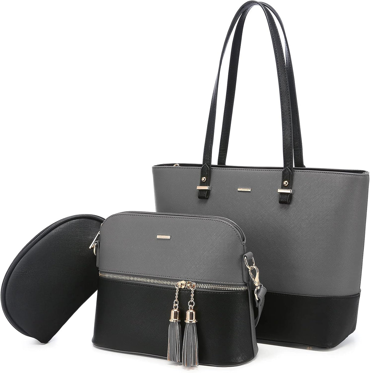 LOVEVOOK Bolsos de mano para mujeres, bolsos de hombro, bolso tote,...