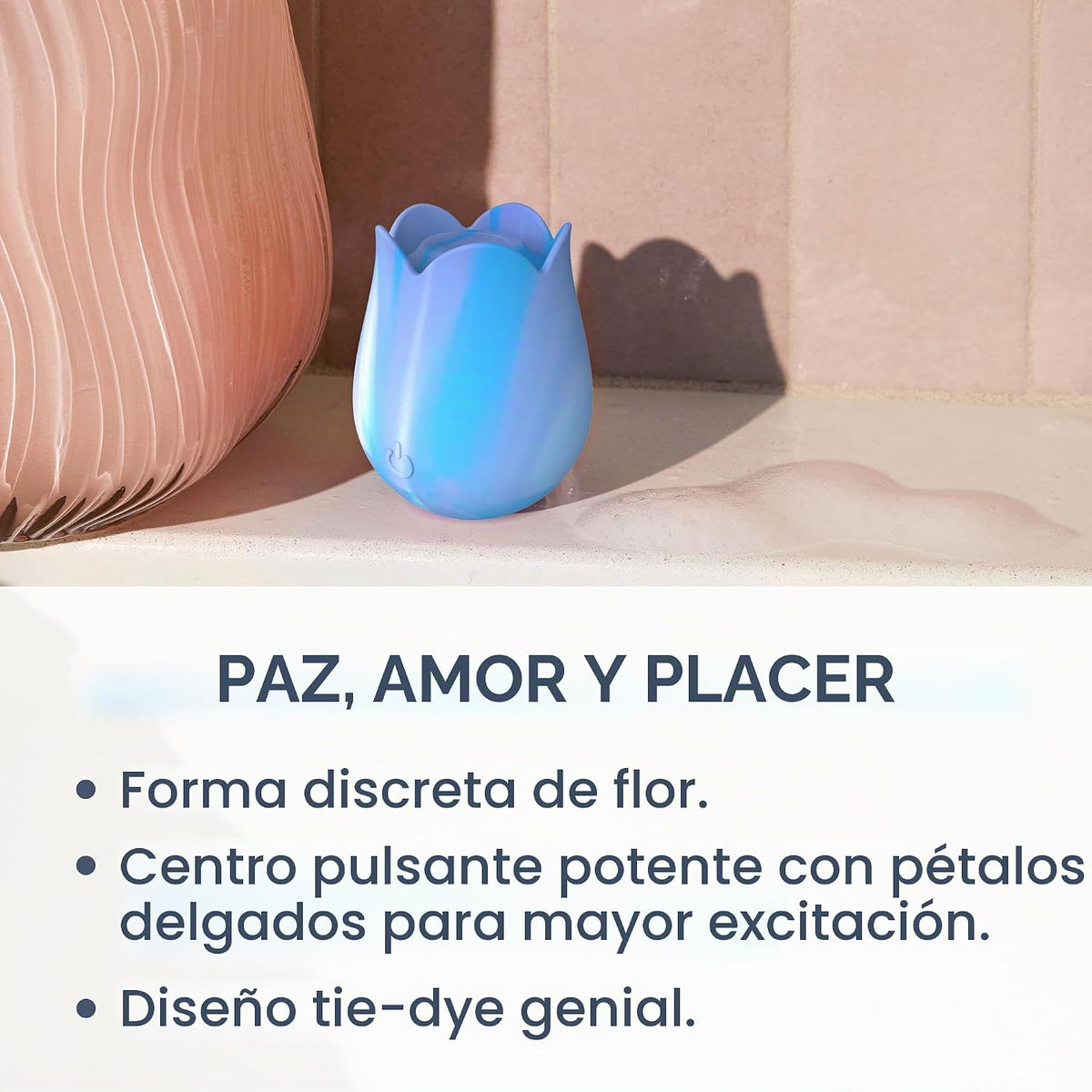 plusOne Vibrador de rosa estimulante del clítoris, edición Groovy T...