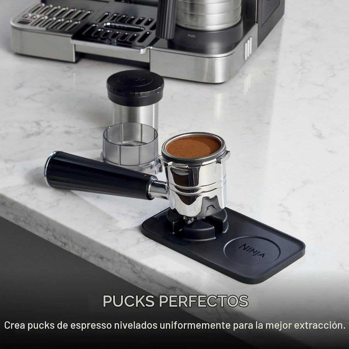 Ninja Luxe Café 865FK600 - Alfombrilla antideslizante compatible co...