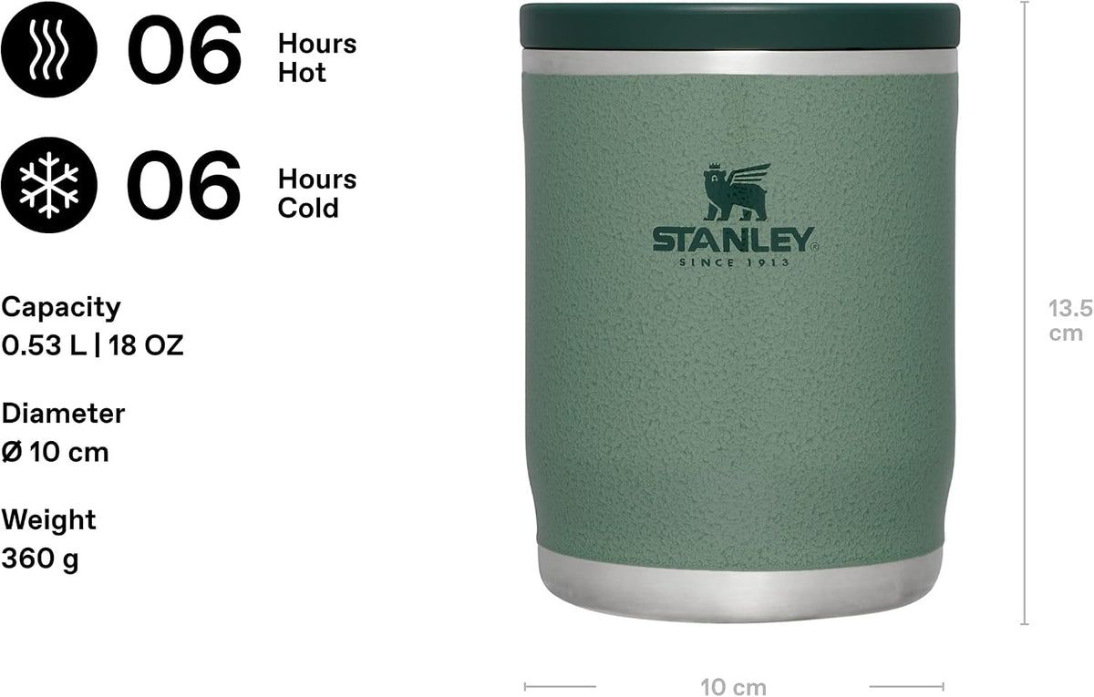 STANLEY 1913 Adventure To-Go - Tarro de comida de 0.53 litros, 6 ho...