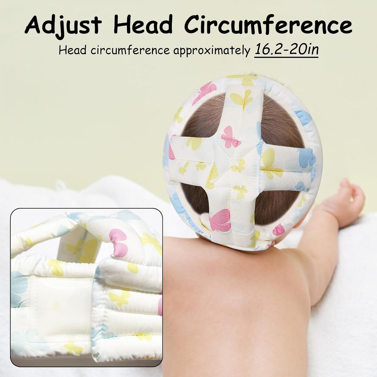 kimitimi Casco de seguridad para niños con protector de cabeza de b...