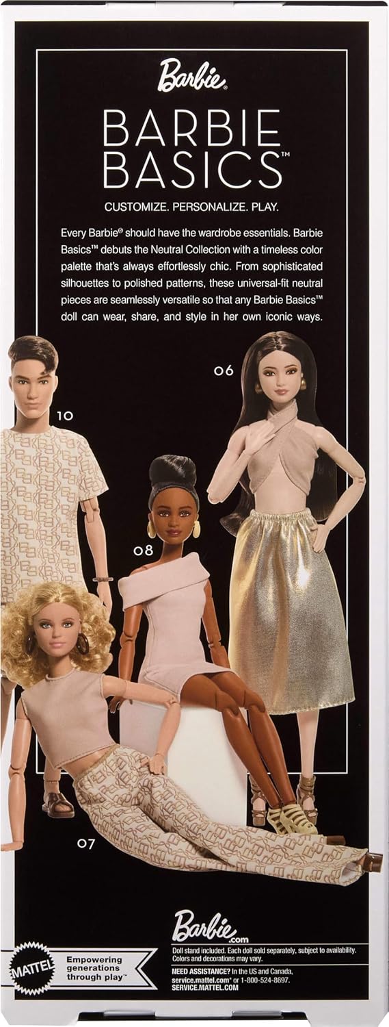 Barbie Coleccionista de muñecas de moda modelo básico 08 | Muñeca m...