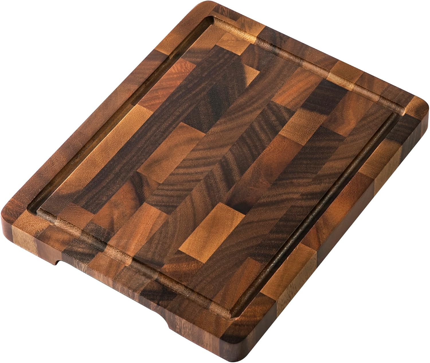 THETCHRY Tabla de cortar pequeña de madera de nogal, tabla de corta...