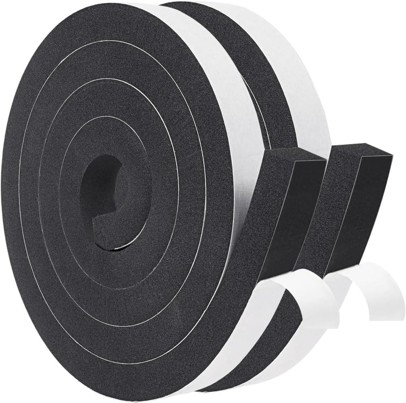 Yotache - 2 rollos de cinta de espuma de 1" de ancho x 3\/4"...
