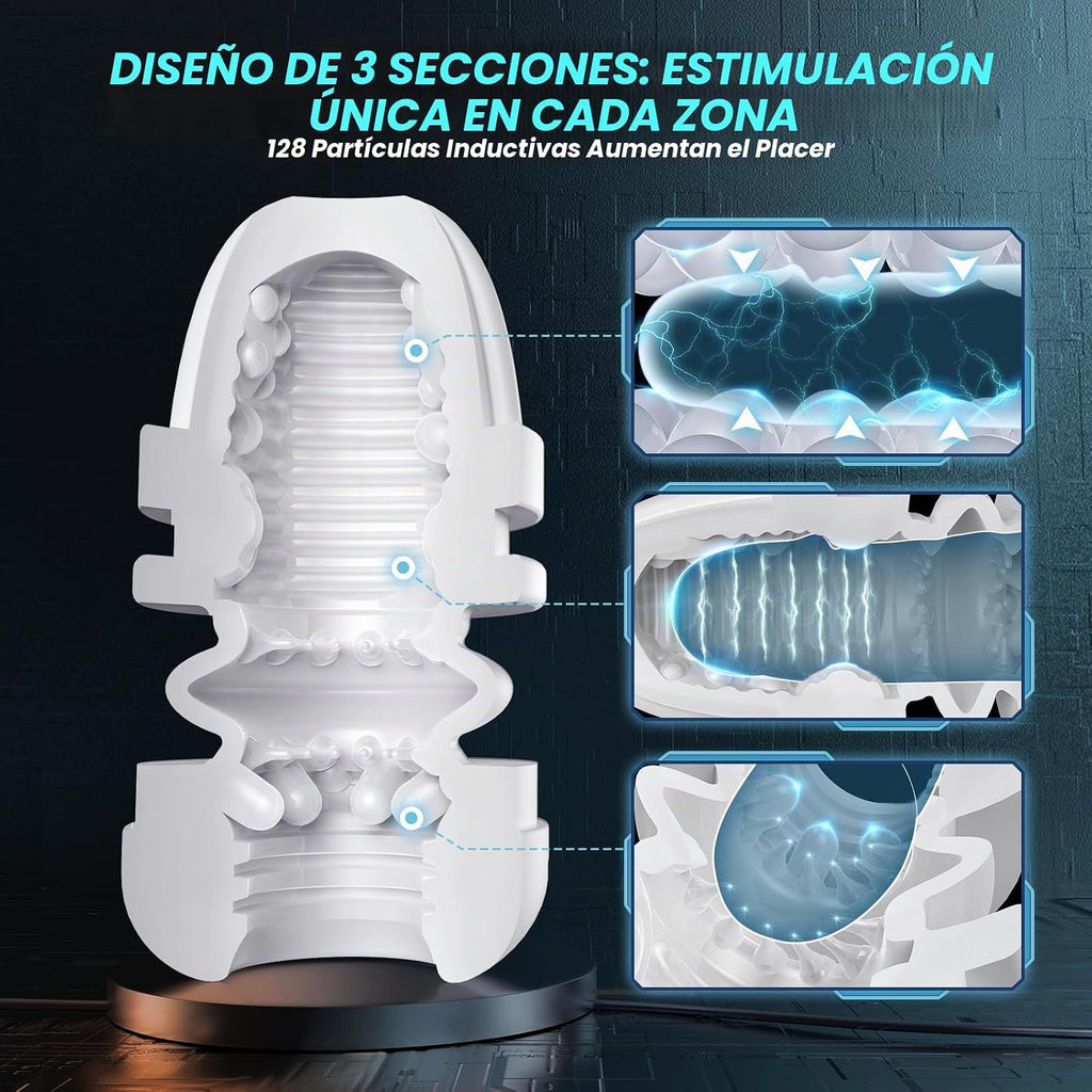 Uoffile Juguete sexual masculino para hombres, masturbador masculin...