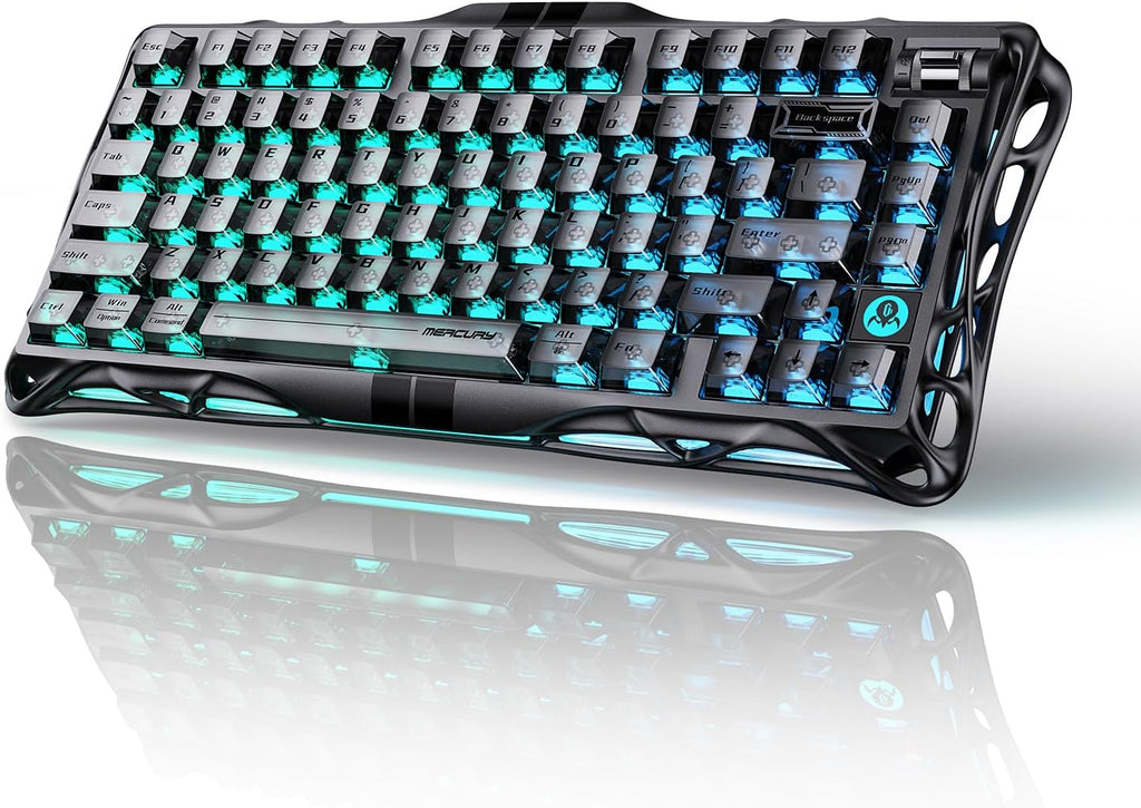 GravaStar Mercury V75 Teclado para juegos con efecto Hall, teclado...