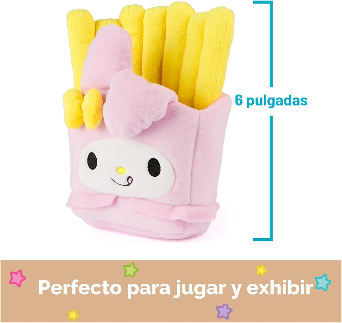 GUND Sanrio My Melody - Peluche de papas fritas de 8 pulgadas para...