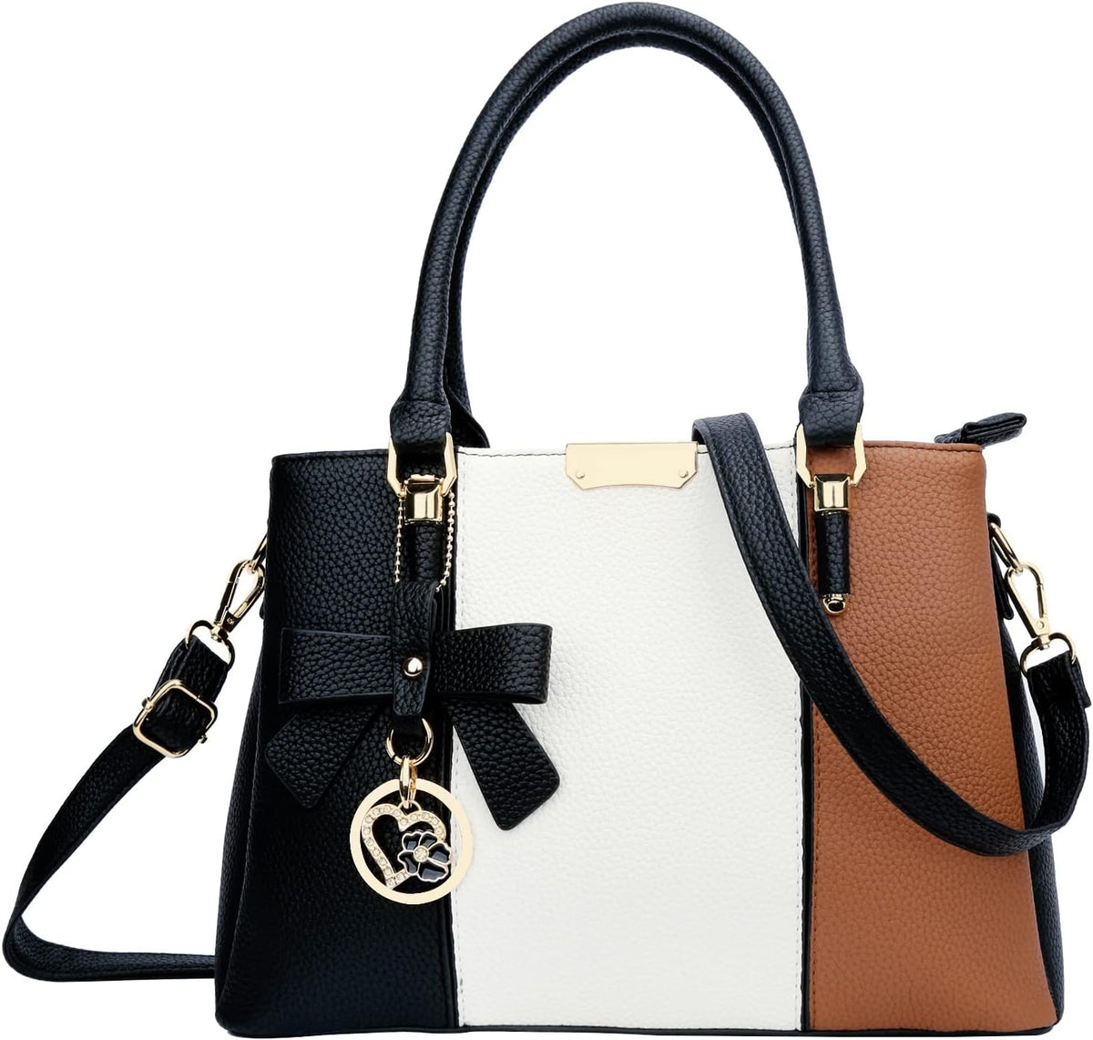 KKXIU Women Purses and Handbags, PU Leather Top Handle Satchel Bag...