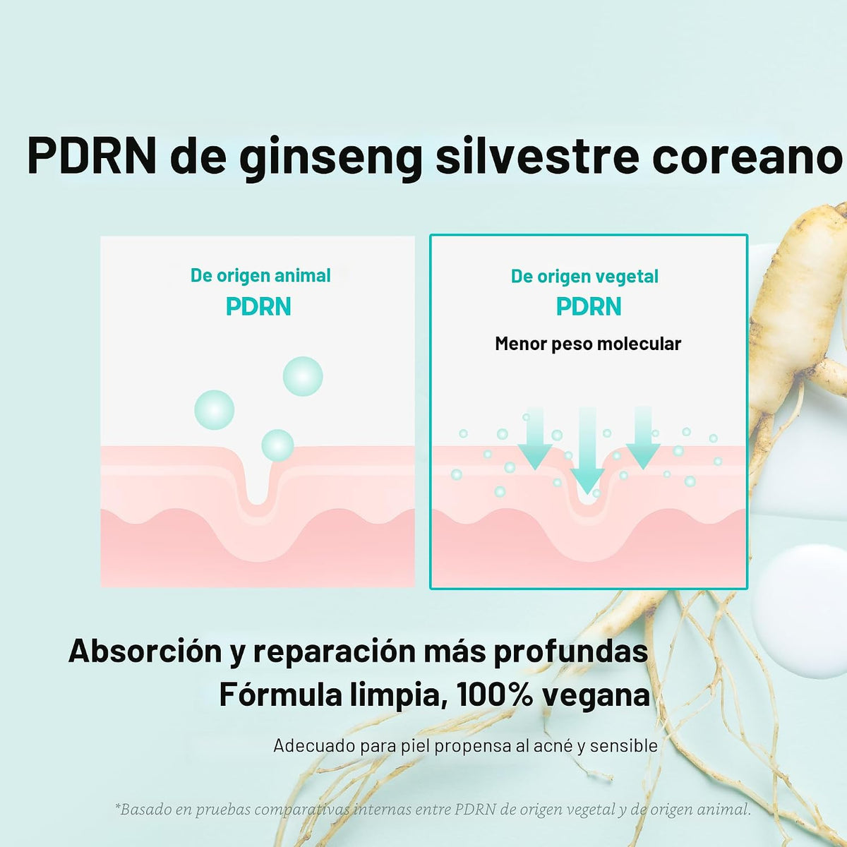 VT COSMETICS PDRN Hydrogel Mask, 4ea | Mascarilla nutritiva y rejuv...
