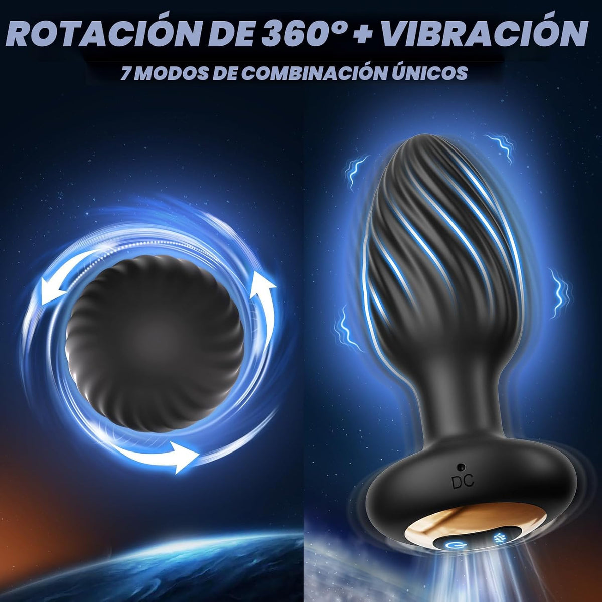 Juguetes sexuales para parejas, tapón grande para el trasero \u2013...