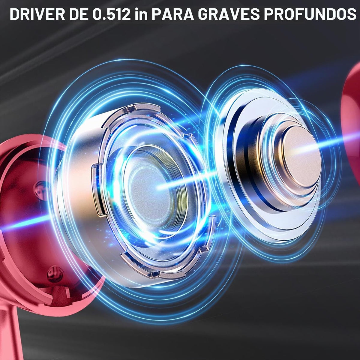 Auriculares inalámbricos Jxrev, auriculares Bluetooth 5.4, pantalla...