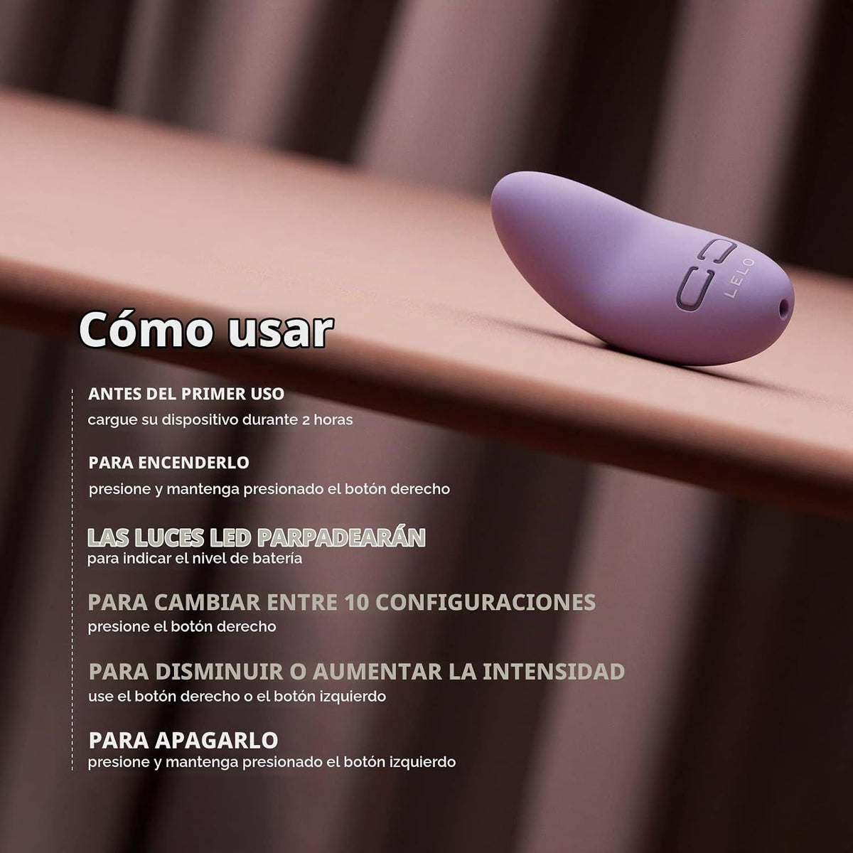 LELO Lily 3 - Mini bala vibrador, masajeador personal discreto, lav...