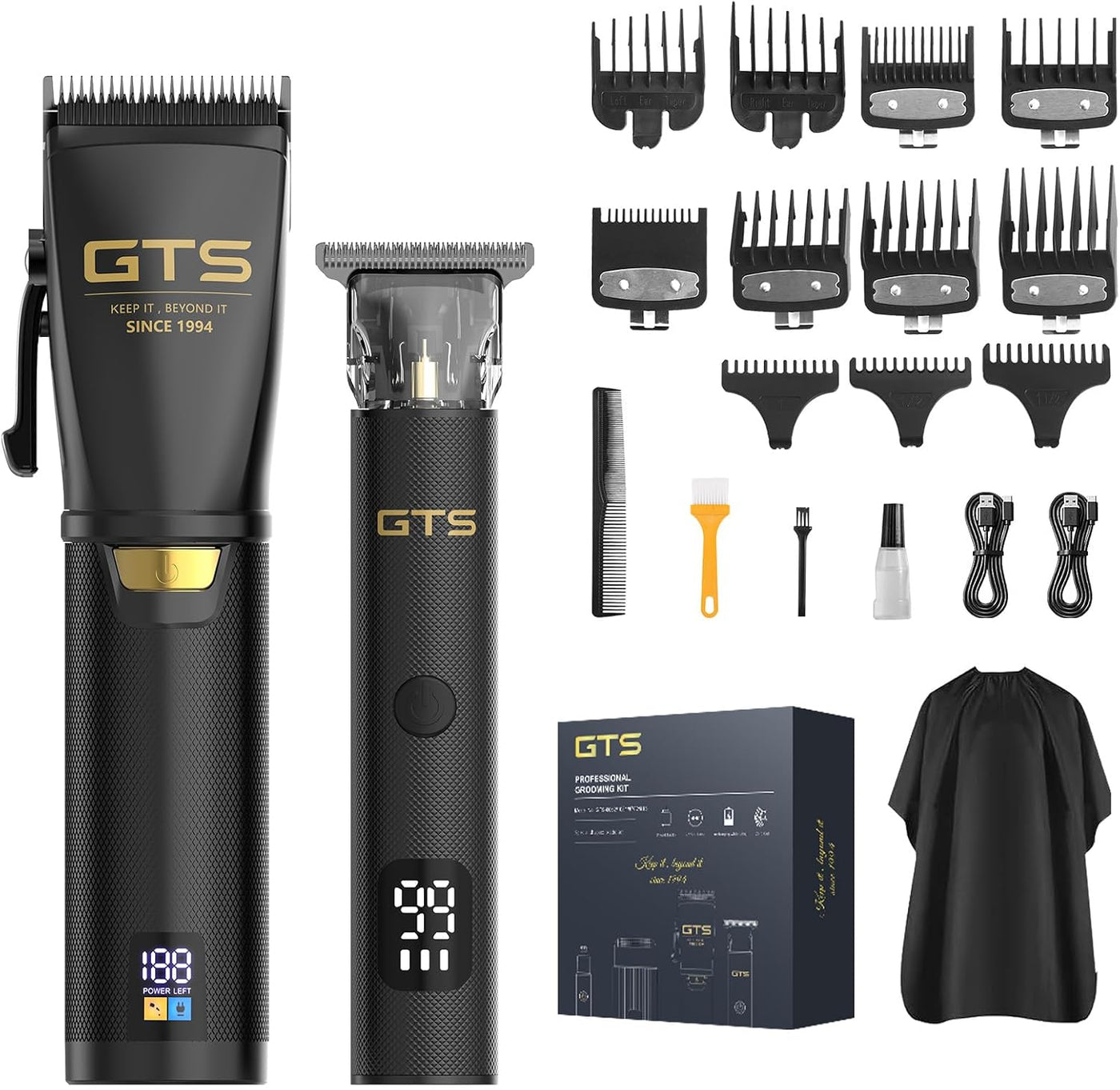 GTSPRO - Cortadora de pelo profesional para hombres, cortadora inal...
