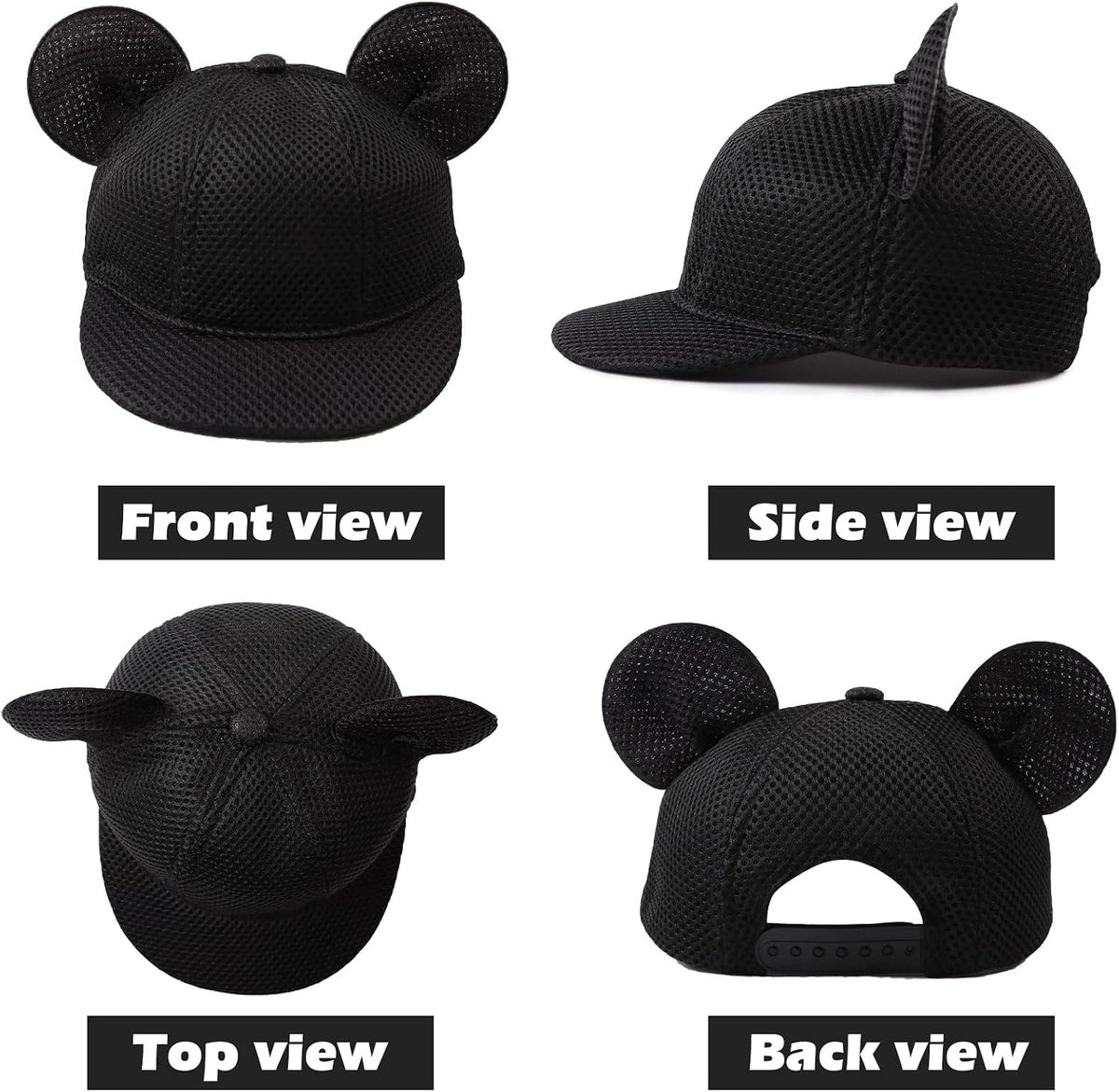 JANGANNSA Gorro de pato para bebé, sombrero de sol para niños, dise...