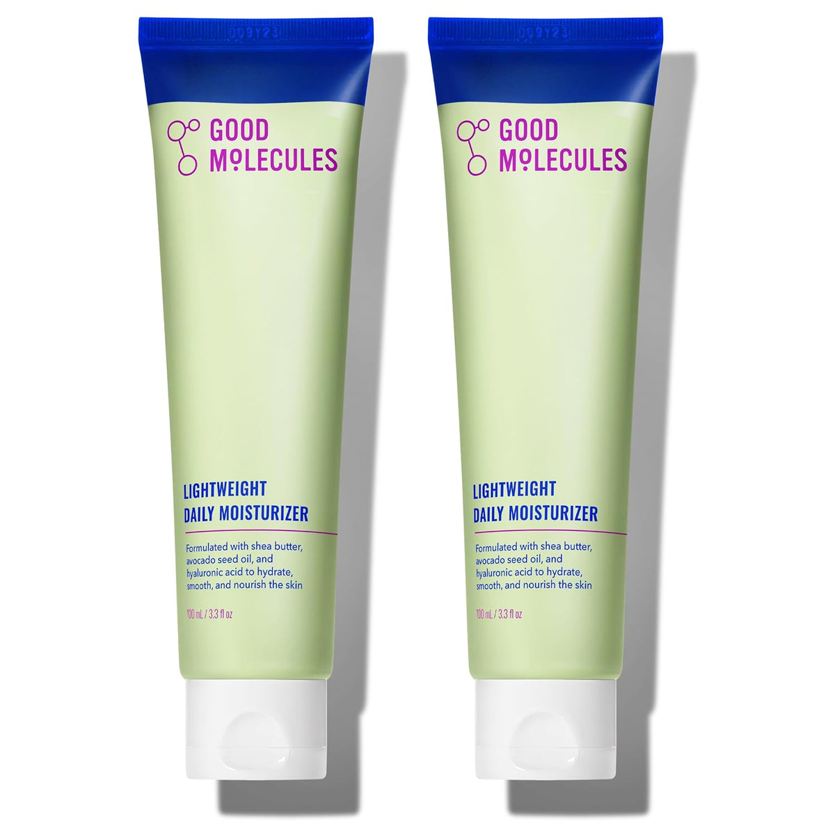 Good Molecules Hidratante diario ligero, crema facial, paquete de 2...