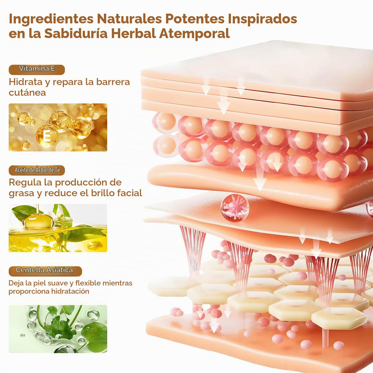 Crema de gel de silicona avanzada para cicatrices, tratamiento prof...