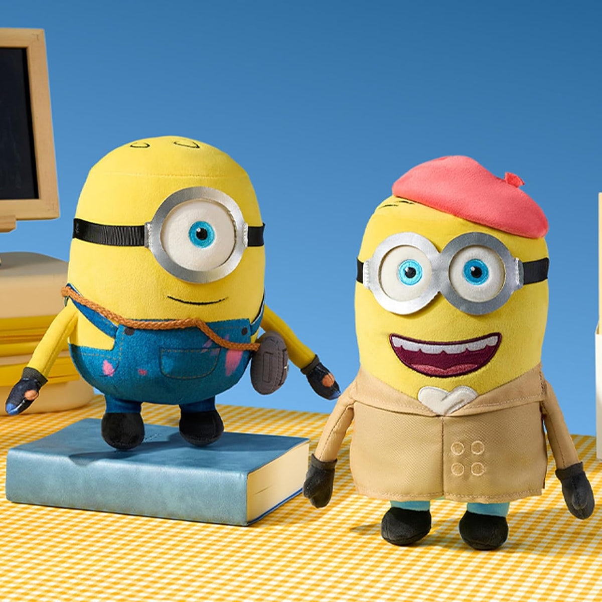 MINISO Peluche de Henry Minion de 11.6 pulgadas, peluche de Minions...