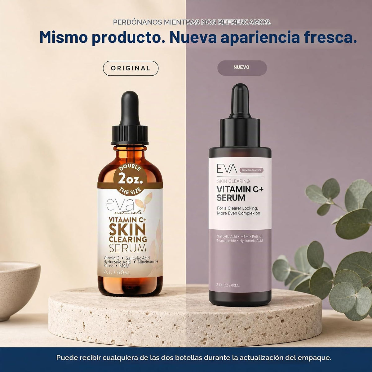 Suero de vitamina C para rostro con retinol y ácido salicílico \u20...