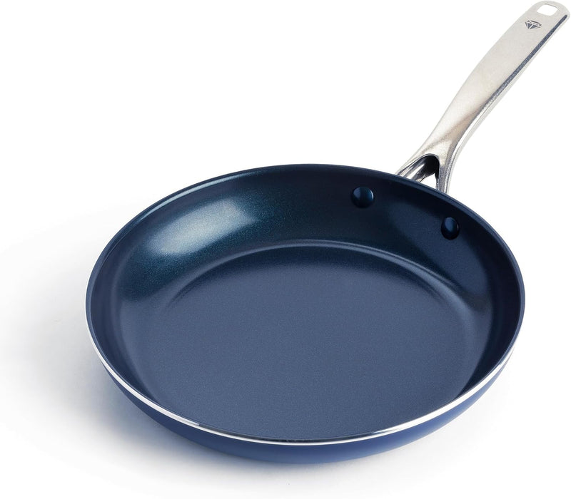 Blue Diamond - Sartén antiadherente de 10 pulgadas con infusión de...