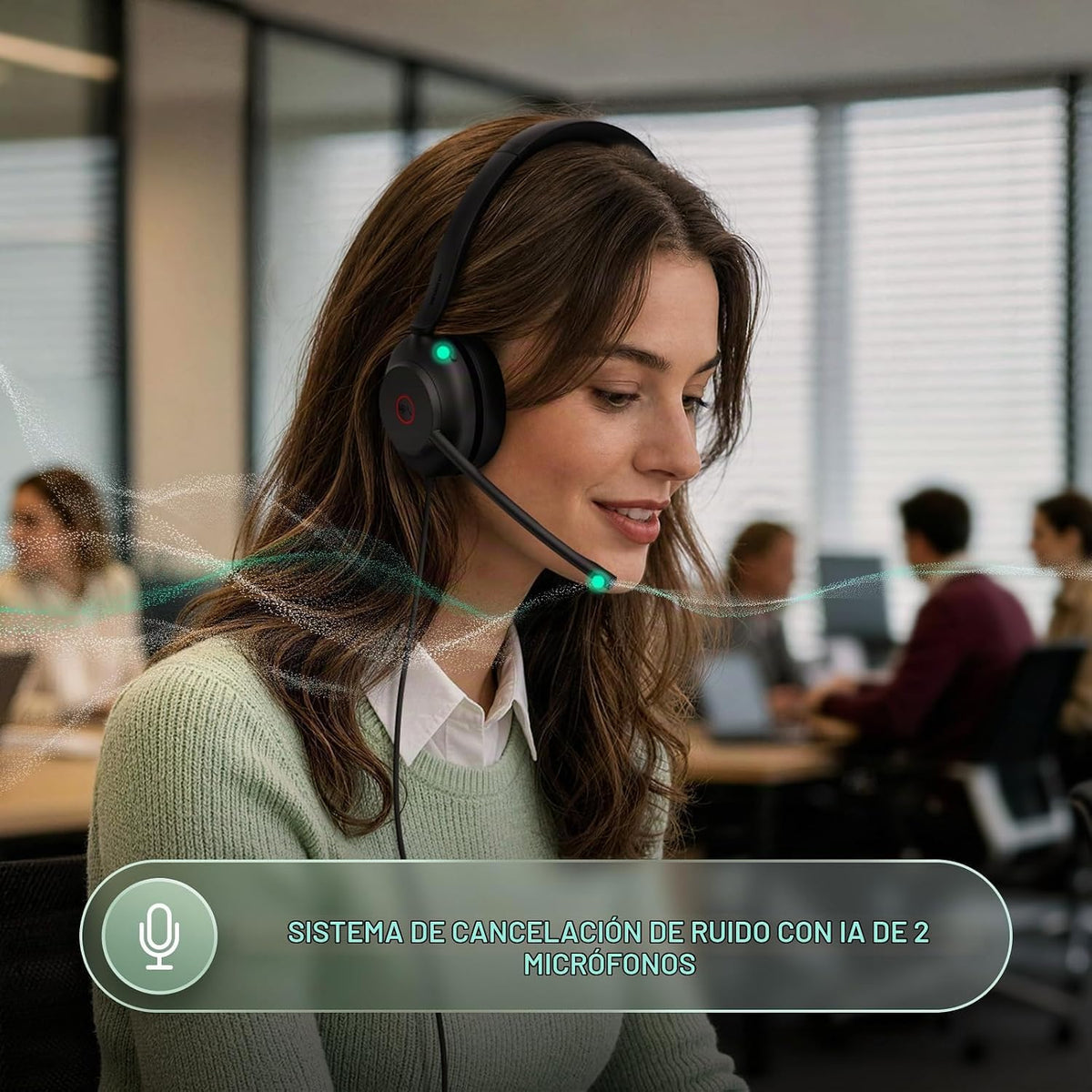Yealink UH35 Auriculares con cable de segunda generación, USB-C\/A,...